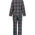 Flannel Pyjama Set, Green