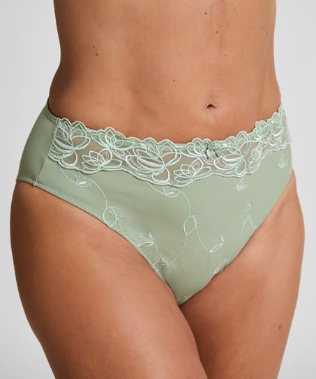 Diva High Knickers, Green