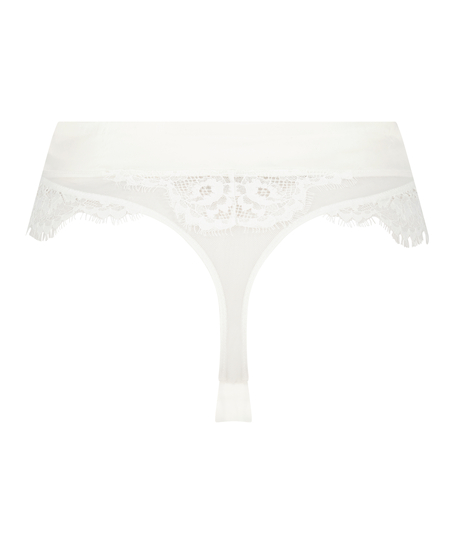 Hannako high thong, White
