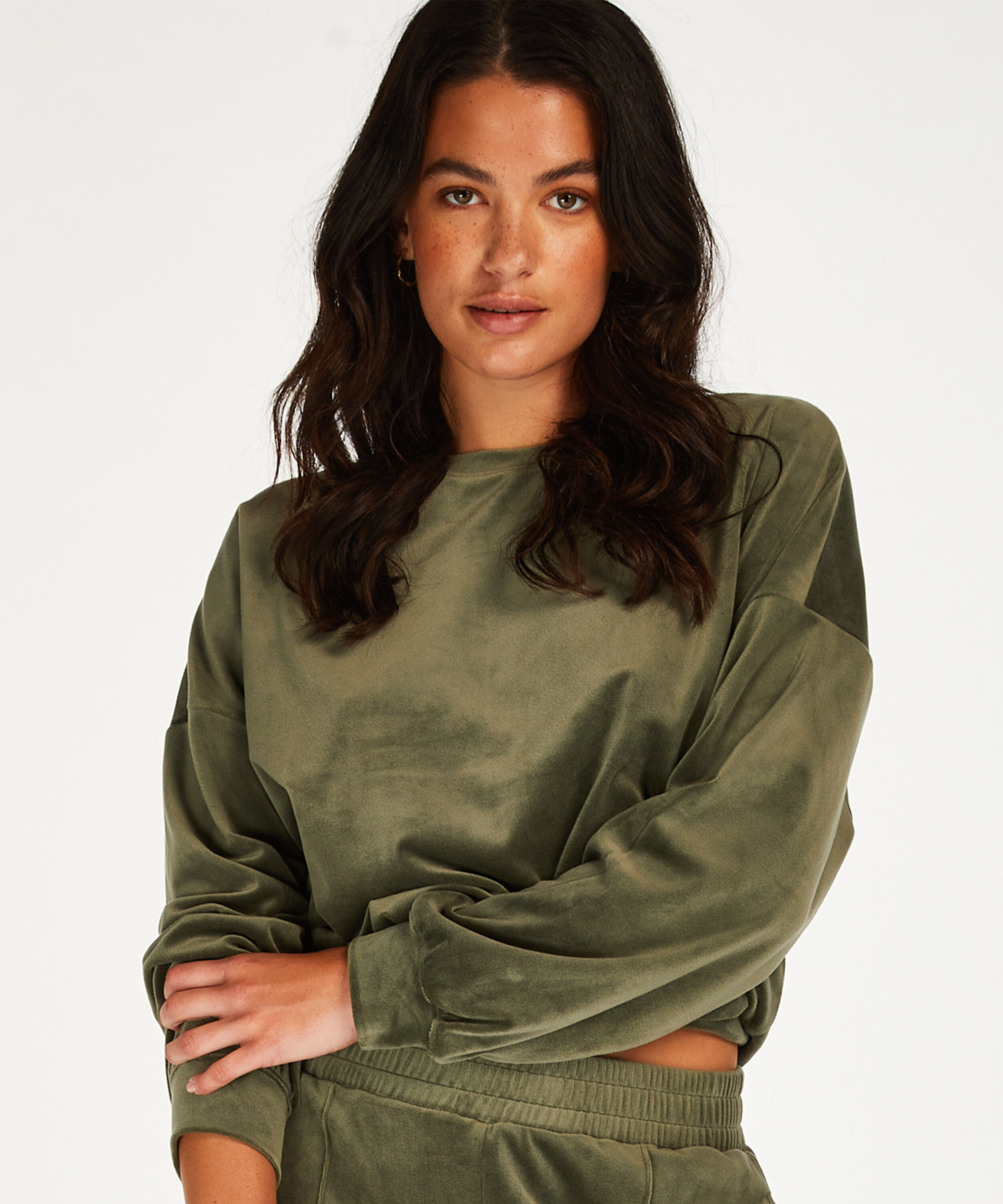 Velours Top, Green