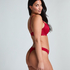 Marine Padded Underwired Bra, Red
