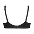 Mesh non-padded underwired bra, Black