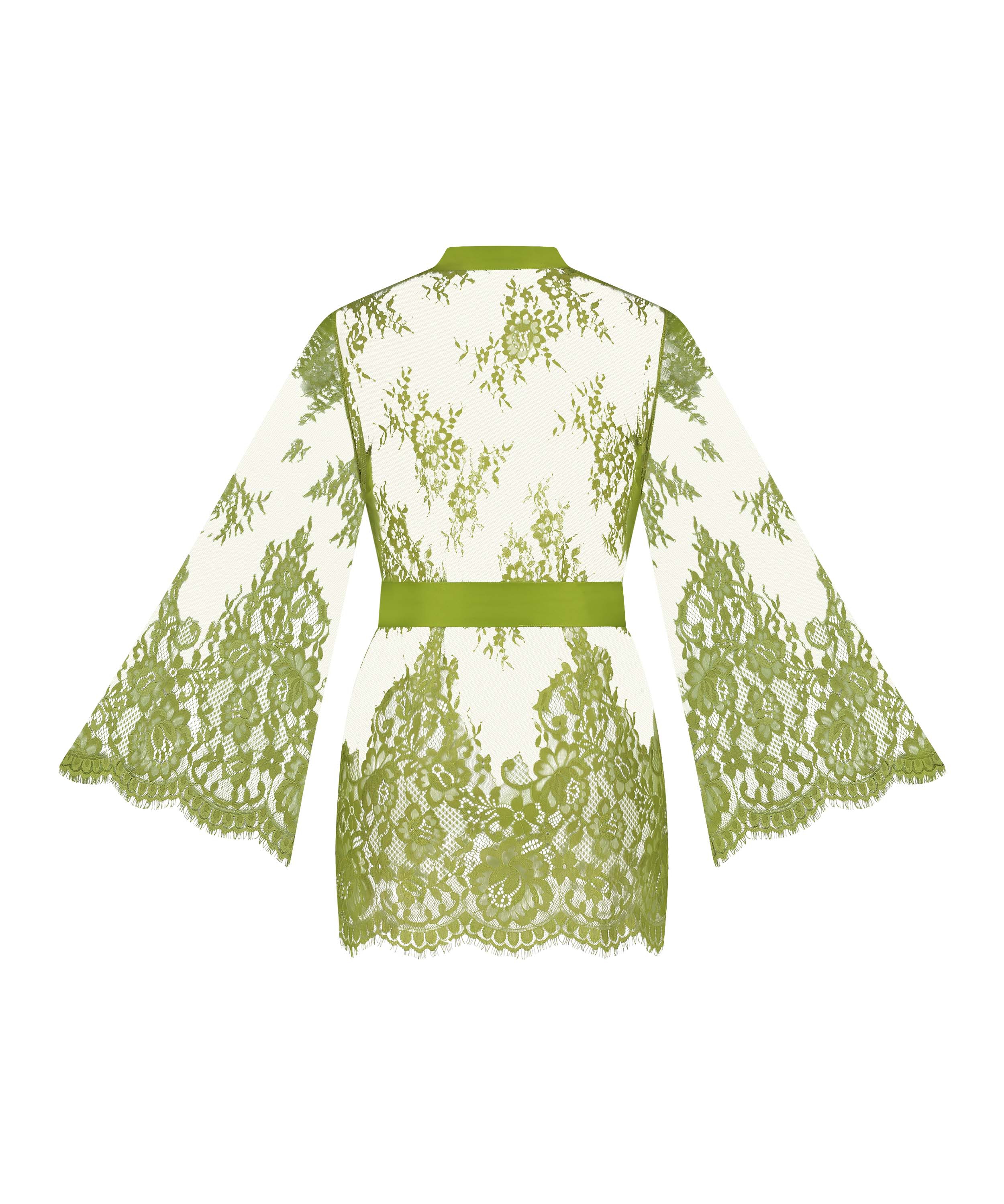 Isabelle Lace Kimono, Green, main
