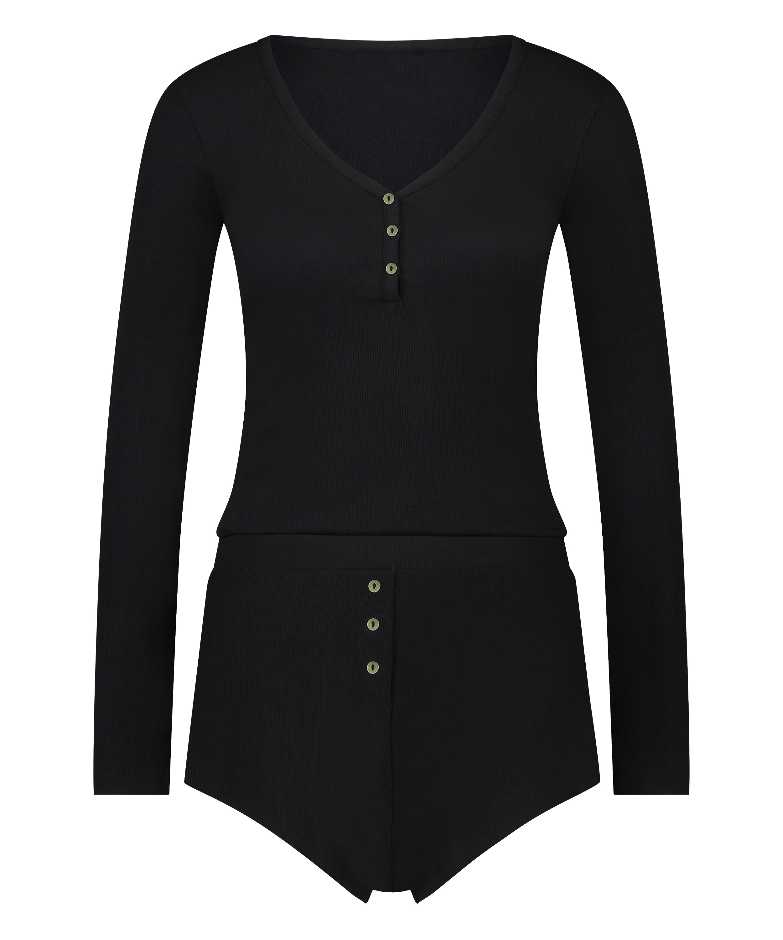 Pajama Set, Black, main