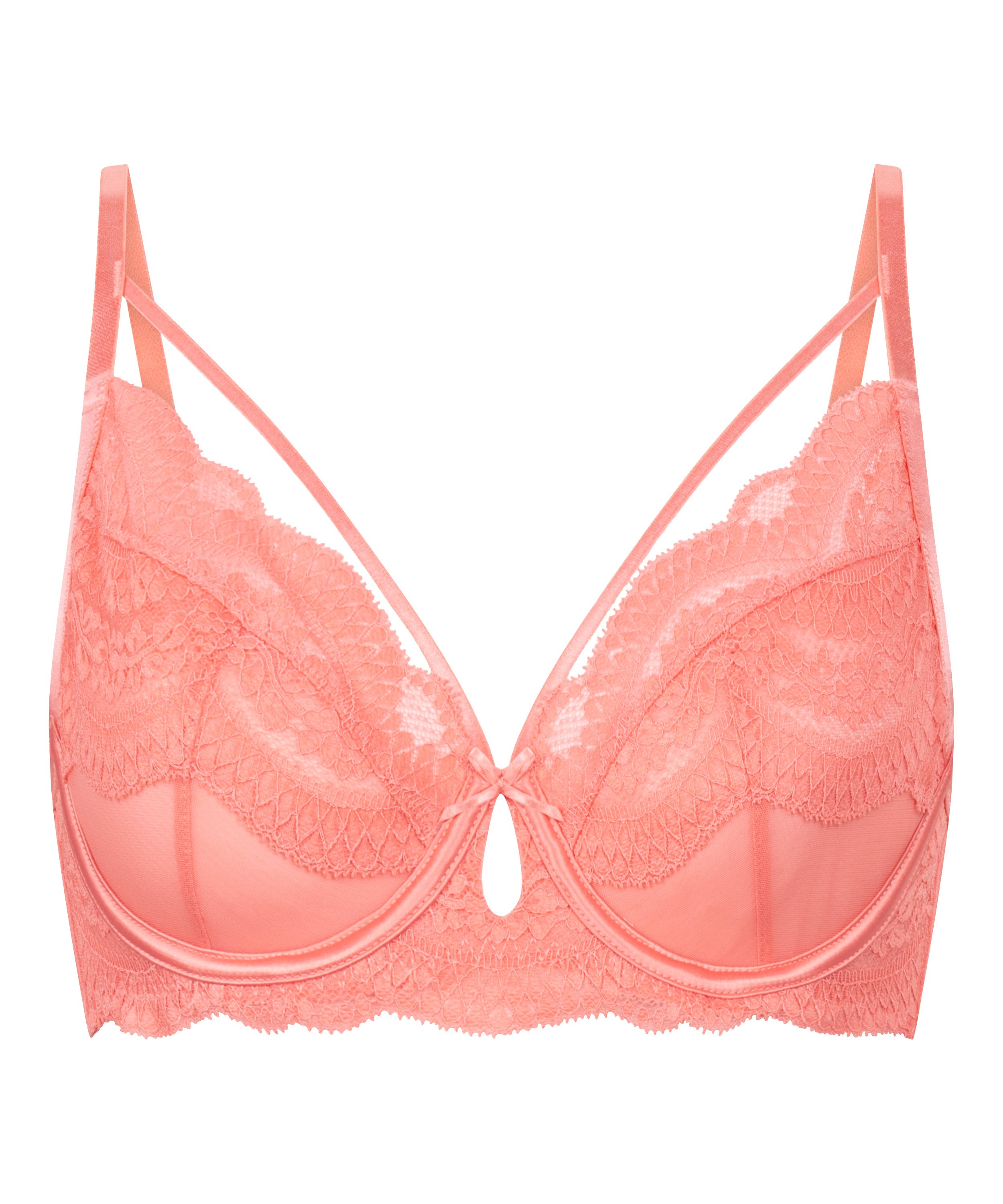 Robijn Non-Padded Underwired Bra, Pink, main
