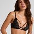 Cinnamon Non-Padded Underwired Bra, Black