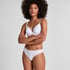 Invisible thong, White