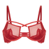 Milana Non-Padded Underwired Bra, Red