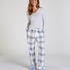 Petite Flannel Pyjama Pants, Blue