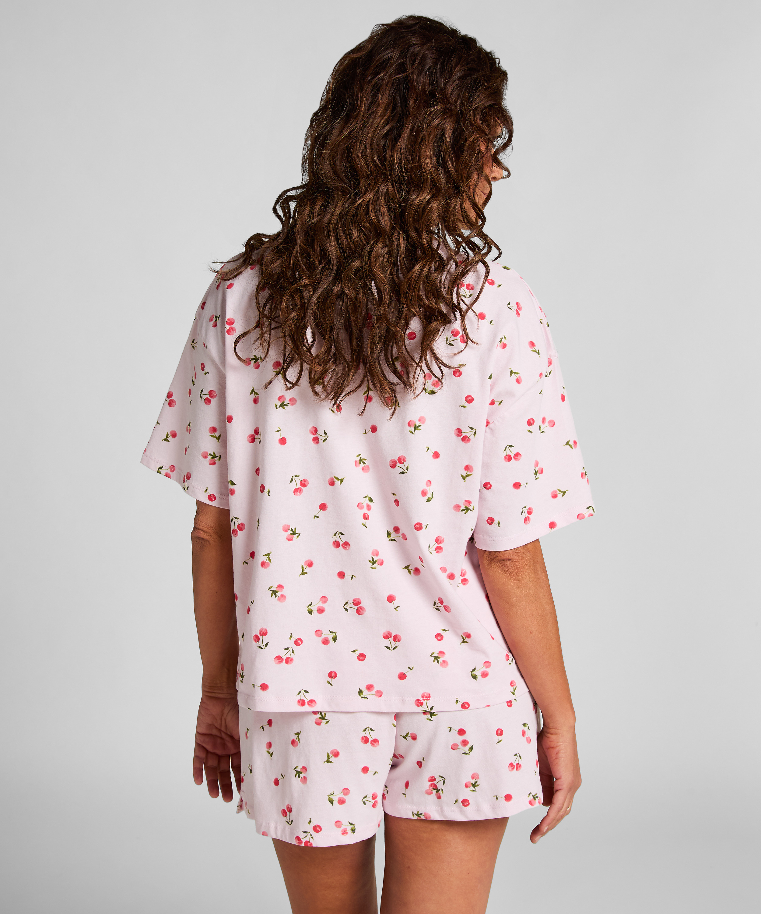 Pyjamaset Cotton, Purple, main