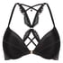 Chalice Padded Push-Up Underwired Bra, Black