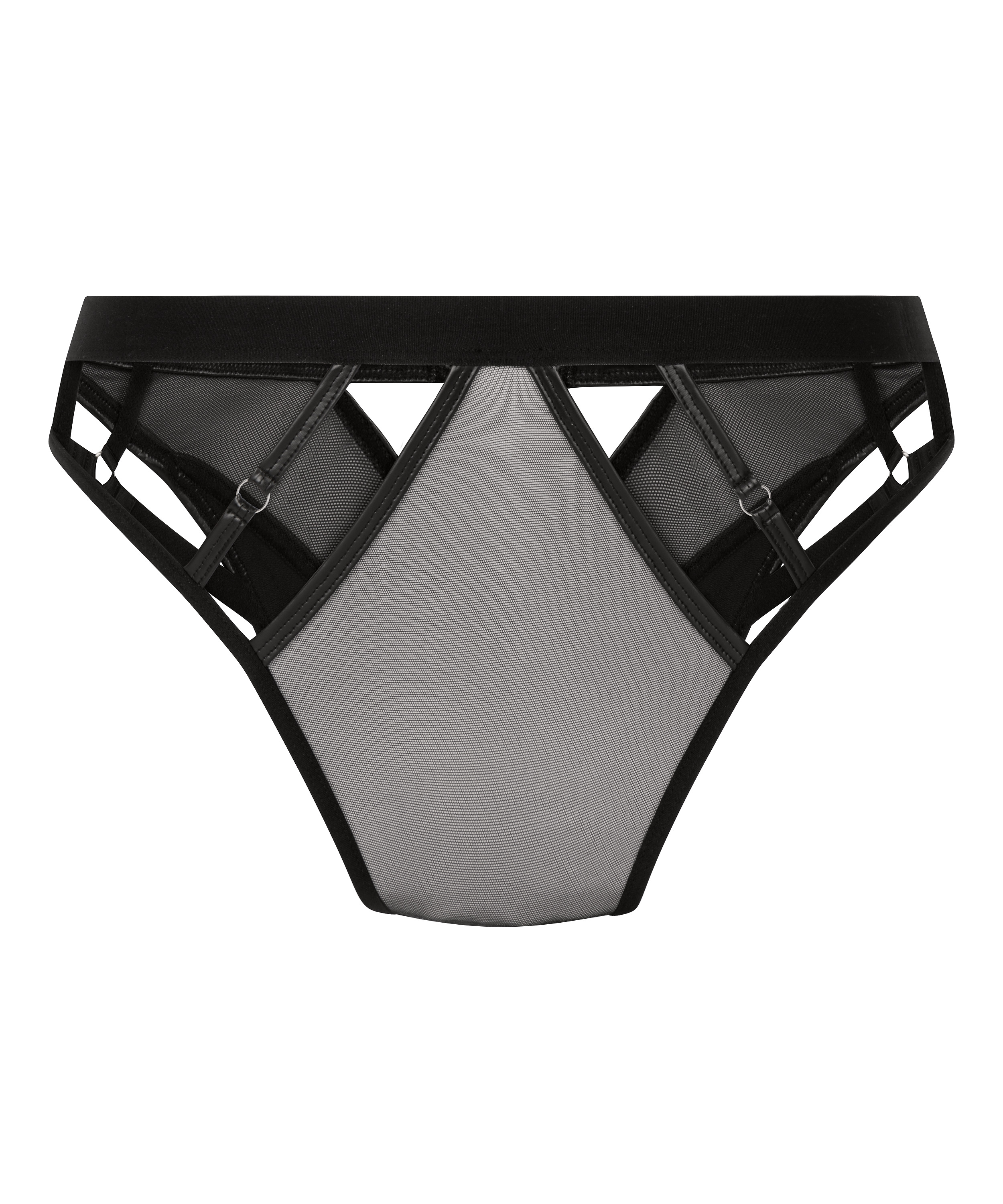 Zelda Highleg Brazilian, Black, main