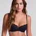 Marine Padded Underwired Bra, Black