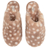 Slippers Deer Faux Fur, Brown