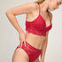 High Waisted Slip Andrea, Red