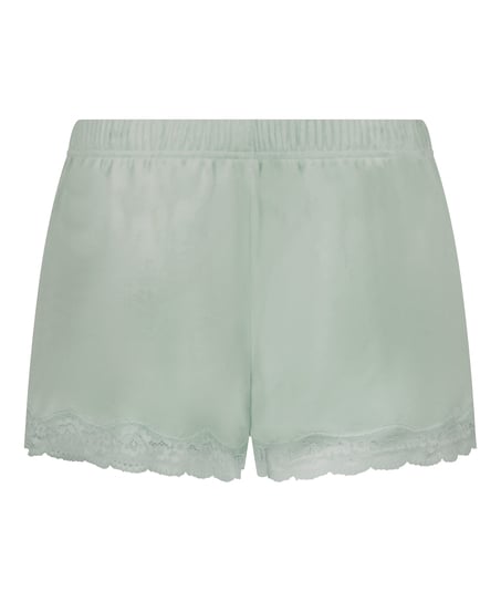Short Velours Lace, Green