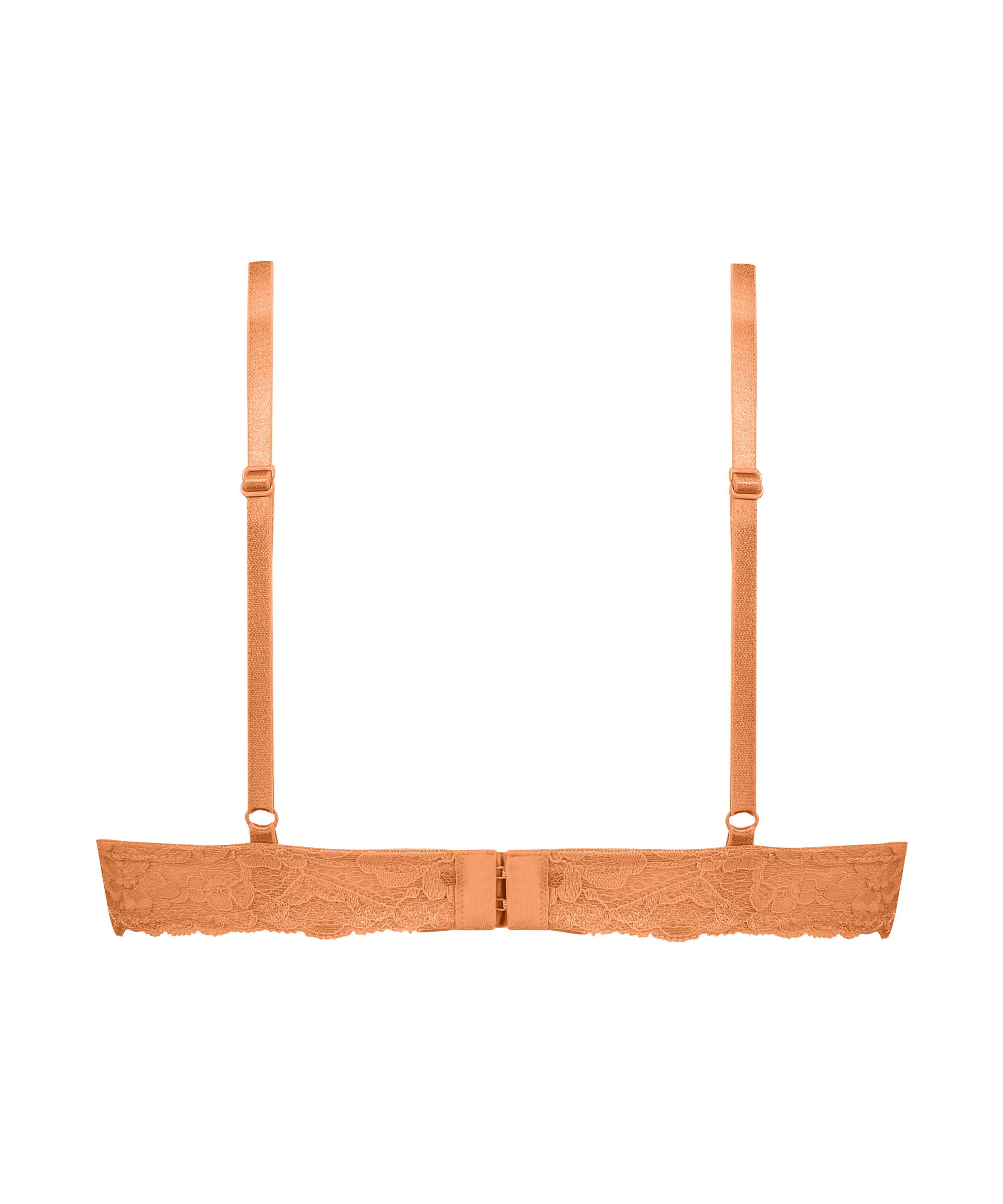 Marine Padded Underwired Bra, Orange, main