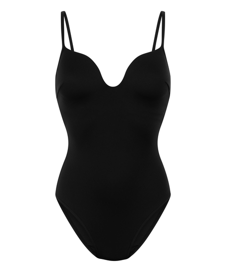 Neoprene Swimsuit, Black