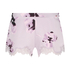 Satin pyjama shorts, Purple