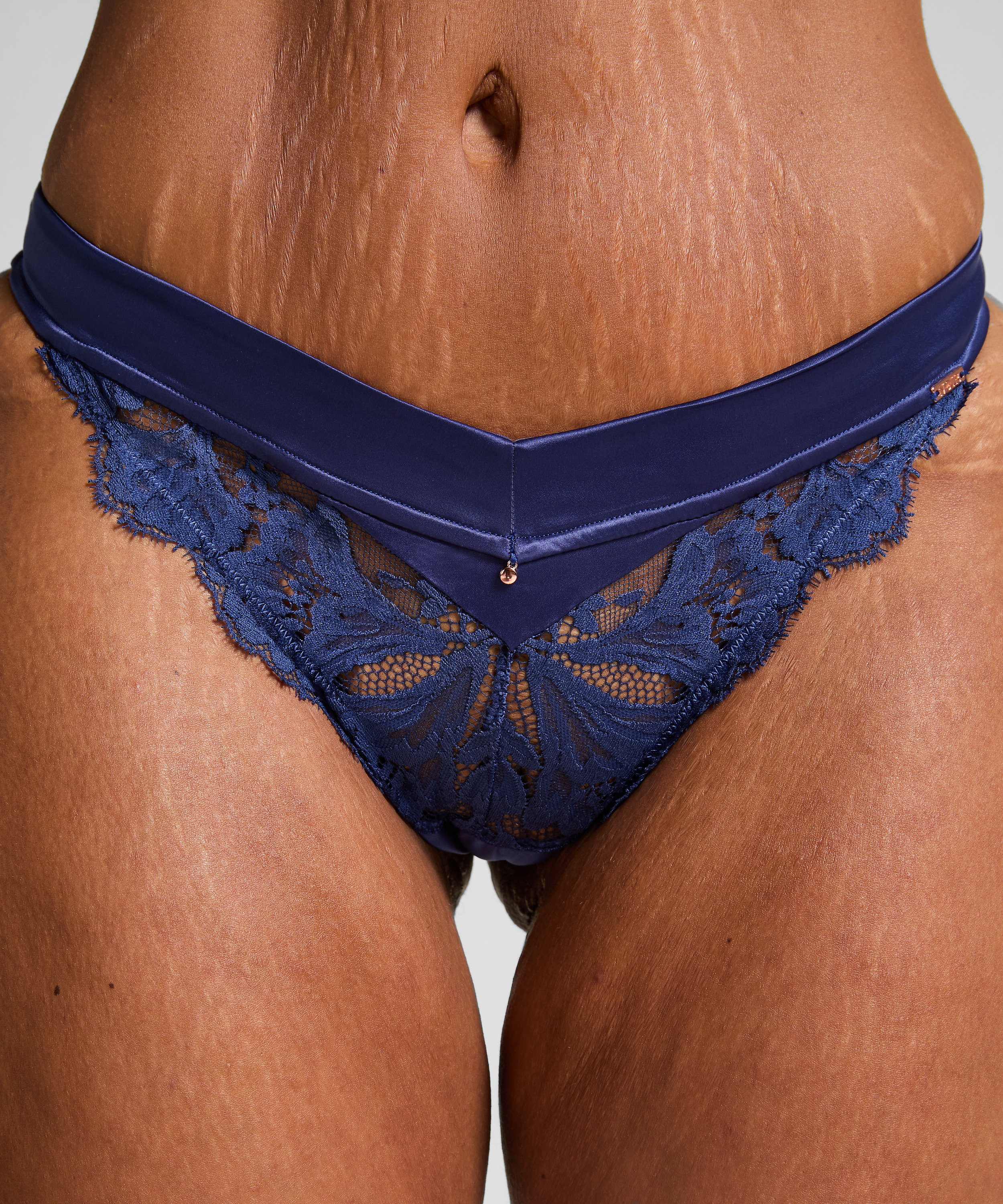 Grace Highleg String, Blue, main