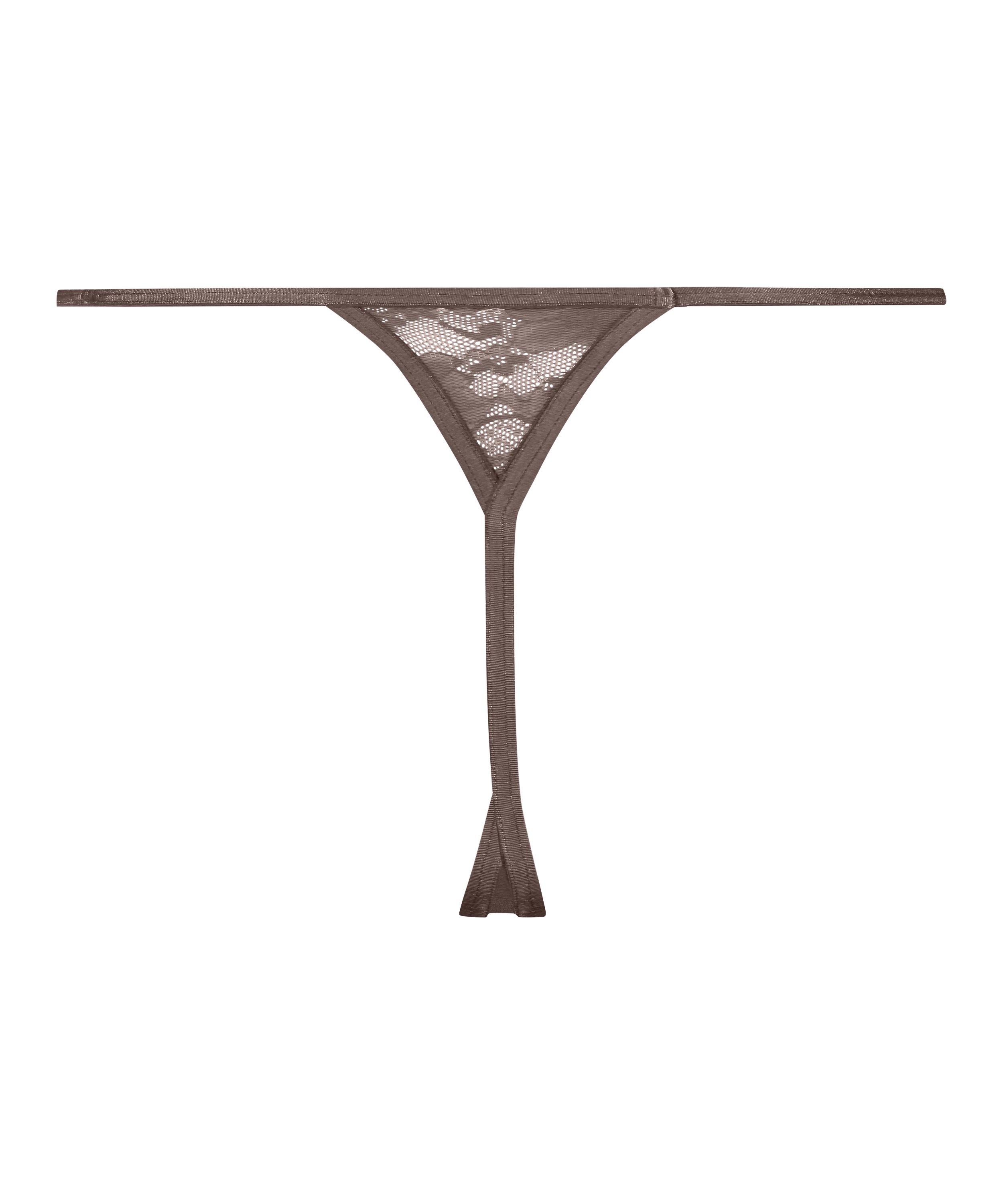 Mini Thong, Brown, main