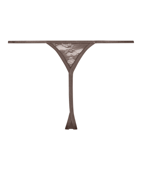 Mini Thong, Brown