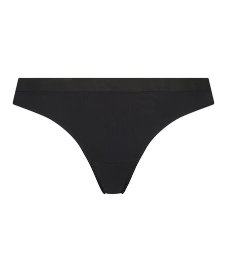 Mesh thong, Black