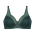 Nina Non-Padded Underwired Minimizer Bra, Green