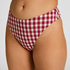 Highleg High-Waisted Bikini Bottom Amalfi, Red