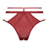 Oxana Open Crotch Brazilian, Red