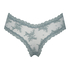 V-shaped Brazilian knickers mesh, Green