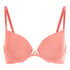 Plunge Padded Underwired Bra, Pink