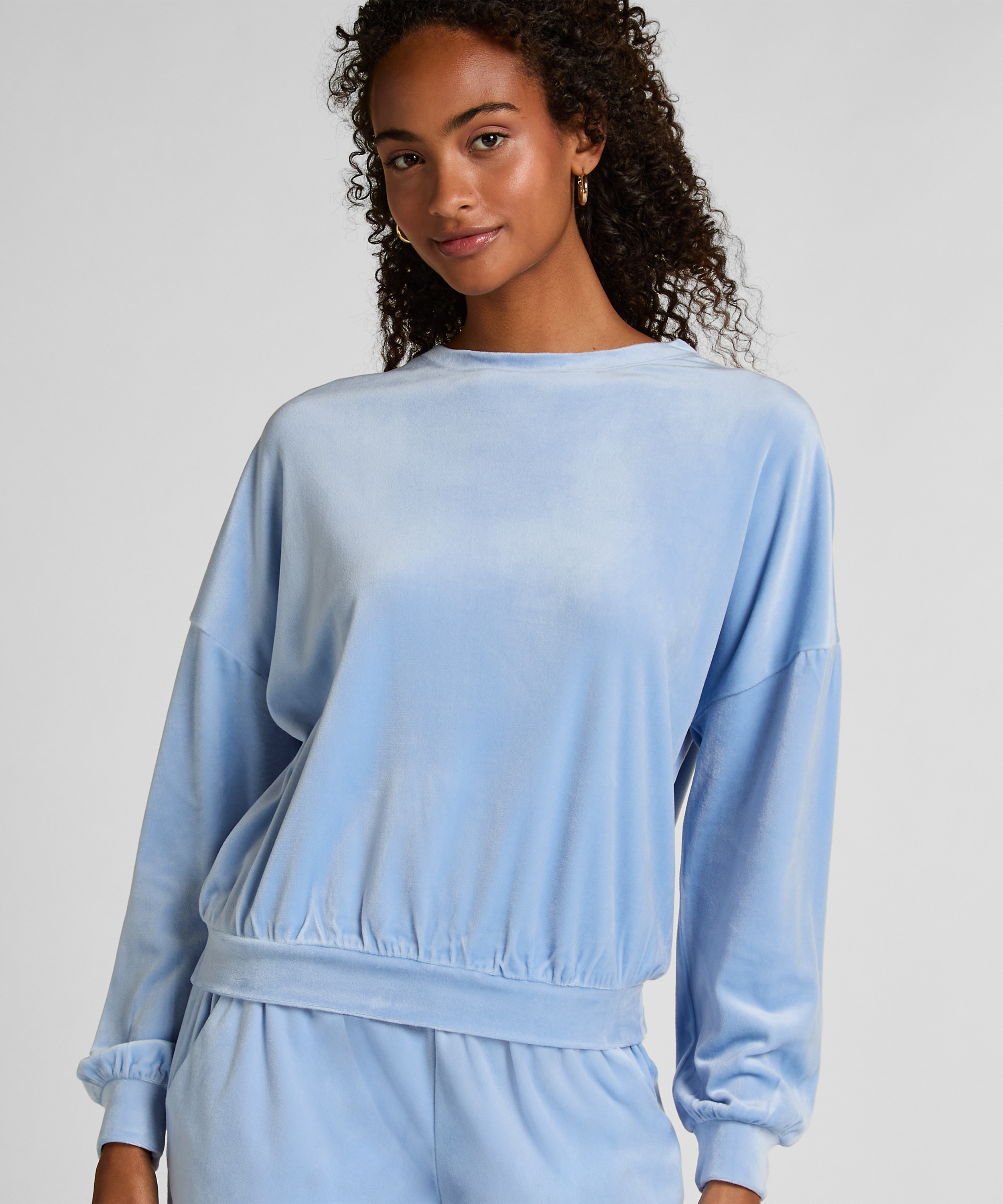 Velours Top, Blue, main