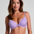 Plunge Padded Underwired Bra, Purple