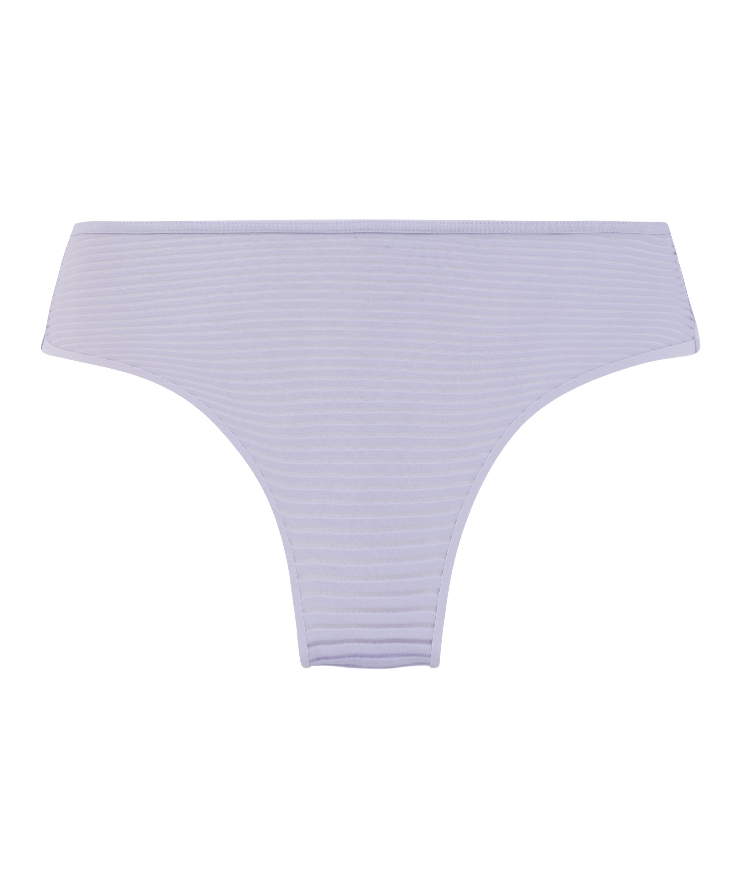 Invisible Brazilian Stripe mesh, Purple, main