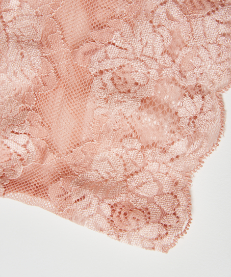 Lace Thigh Bands, Pink