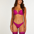 Rose padded push-up bra, Purple