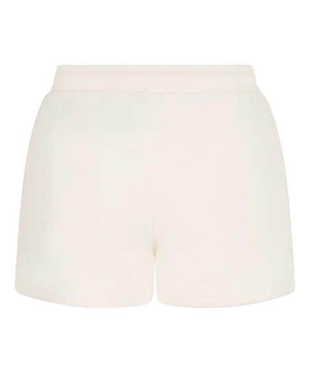 Short Sporty Fleece, White