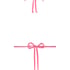 Hula Triangle Bikini Top, Pink