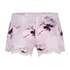 Satin pyjama shorts, Purple