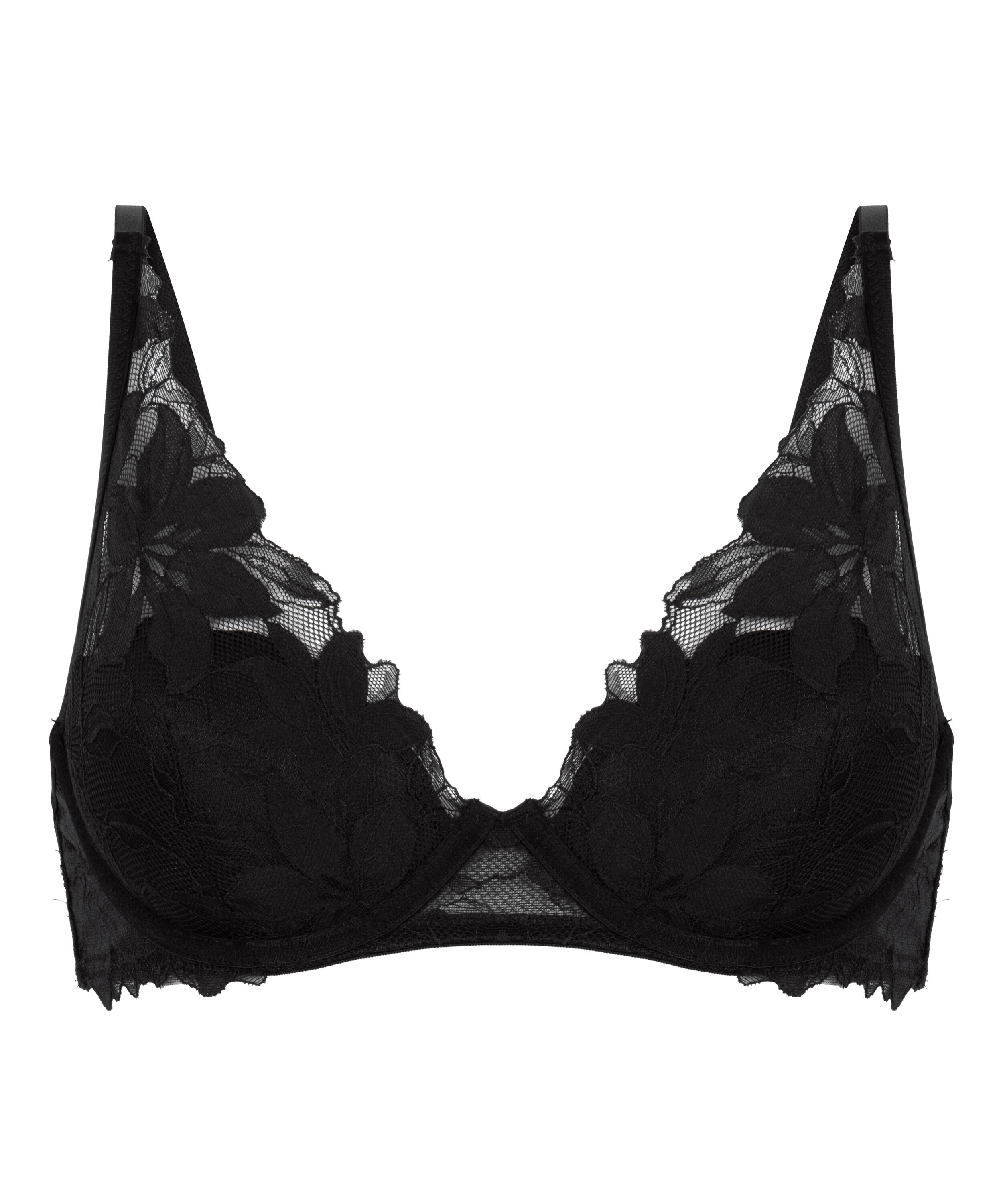 Ingrid Padded Underwired Bra, Black