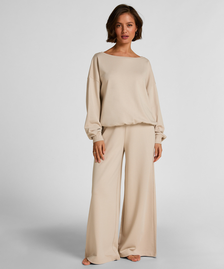 Boatneck Sweater Audrey, Gray