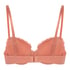 Lola Padded Underwired Bra, Orange
