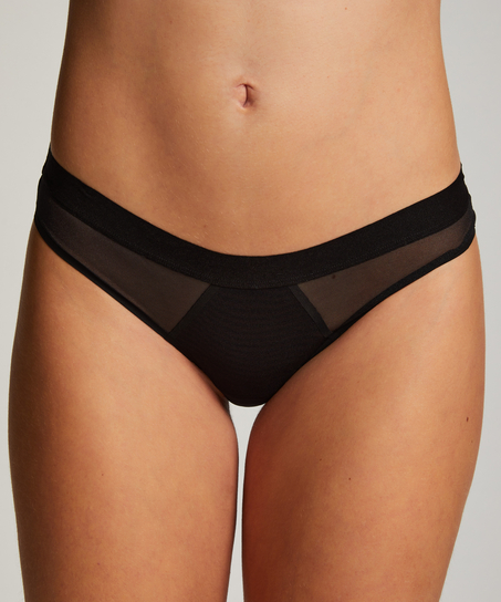 Invisible Brazilian Mesh, Black