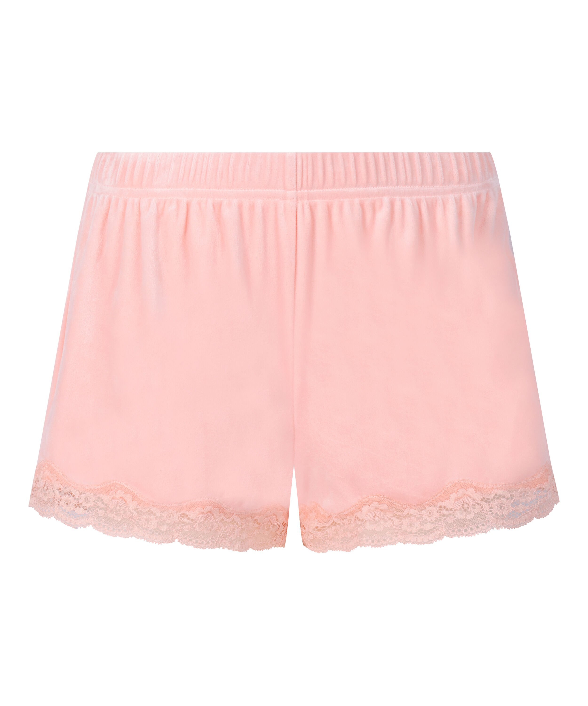 Short Velours Lace, Pink