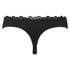 Cotton thong, Black