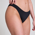 Neoprene Highleg Bikinibottom, Black