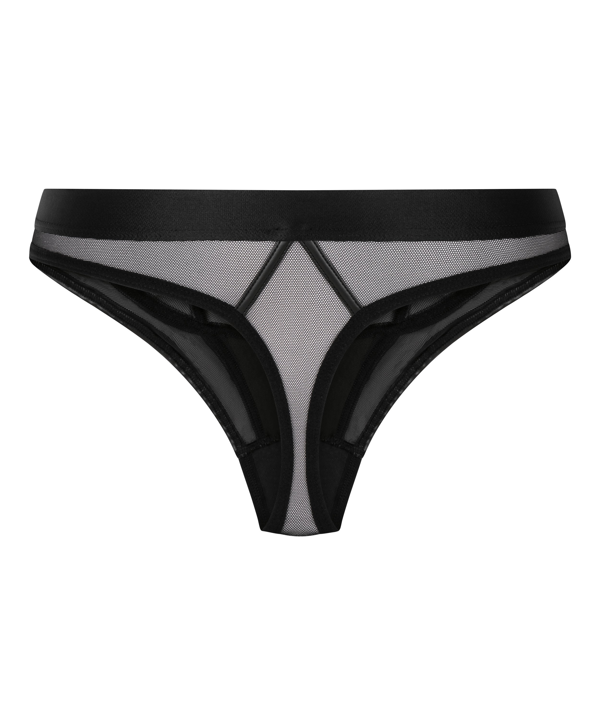 Zelda Thong, Black, main