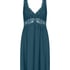 Nora Lace Slip Dress, Blue