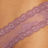 V-shaped Brazilian knickers mesh, Purple